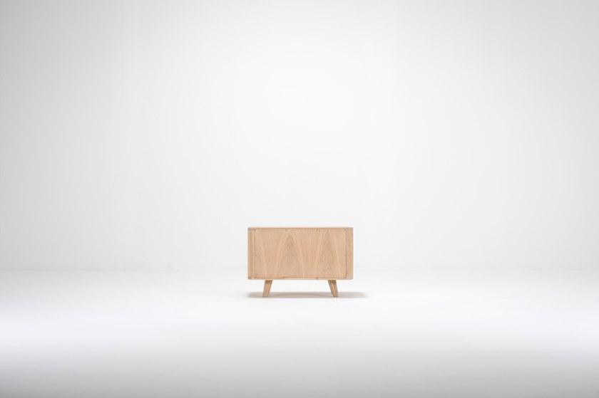 Gazzda Прямоугольная прикроватная тумбочка из дуба с ящиками Ena 021 - Вид №1