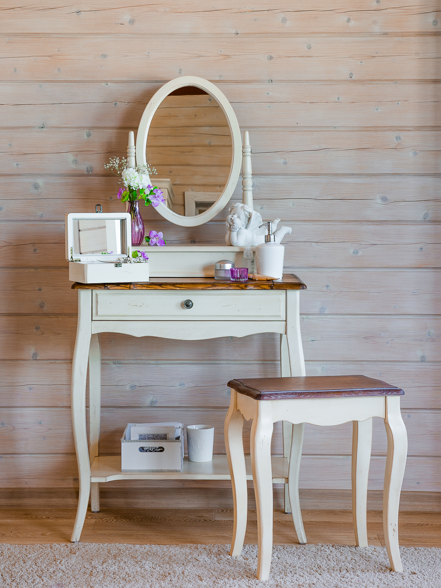 Табурет Mobilier de Maison Белый ДОМАШНЯЯ ОБСТАНОВКА MOBILIER DE MAISON 017197 Белый;коричневый Santreyd  - Вид №1