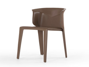 Кожаный стул