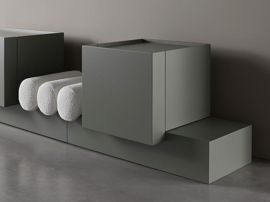 Секционный деревянный шкаф Meridiani VETRA ARCH-00018326