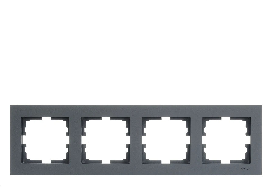 VESNA Рамка 4-я горизонтальная графит
