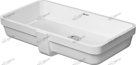 0384600000 Накладная раковина под столешницу  овальная Duravit Vero Air