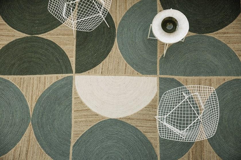 Élitis Прямоугольный коврик из джута с геометрическими мотивами sun-id-1422739 - Вид №2