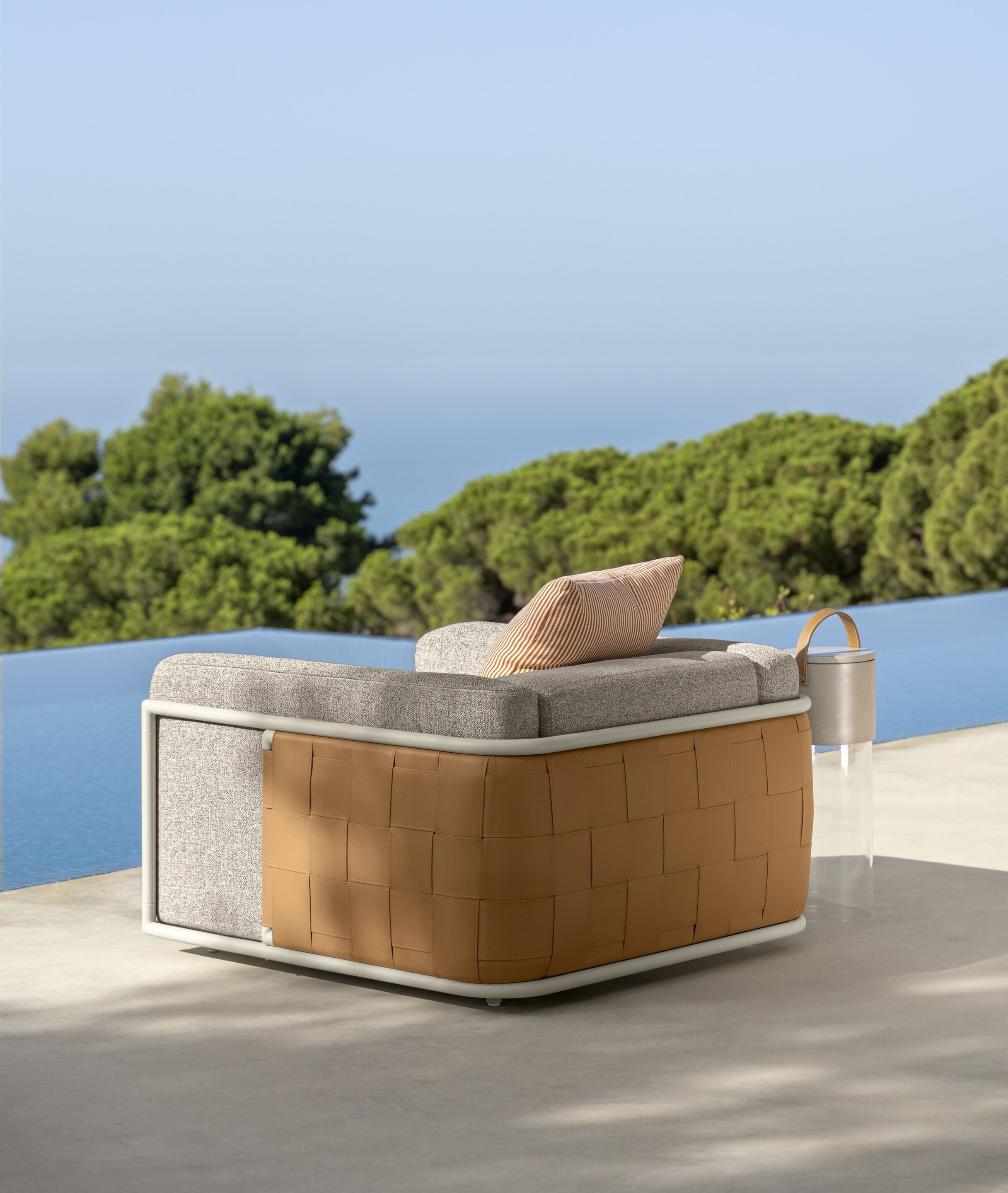 Тканевое мягкое садовое кресло Talenti Tressé ARCH-00046933 - Вид №5