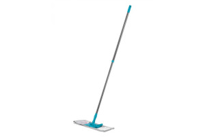 16792699 Швабра FLAT MOP с металличейким основанием, с микрофиброй и телескопической ручкой 100-118 MILEY
