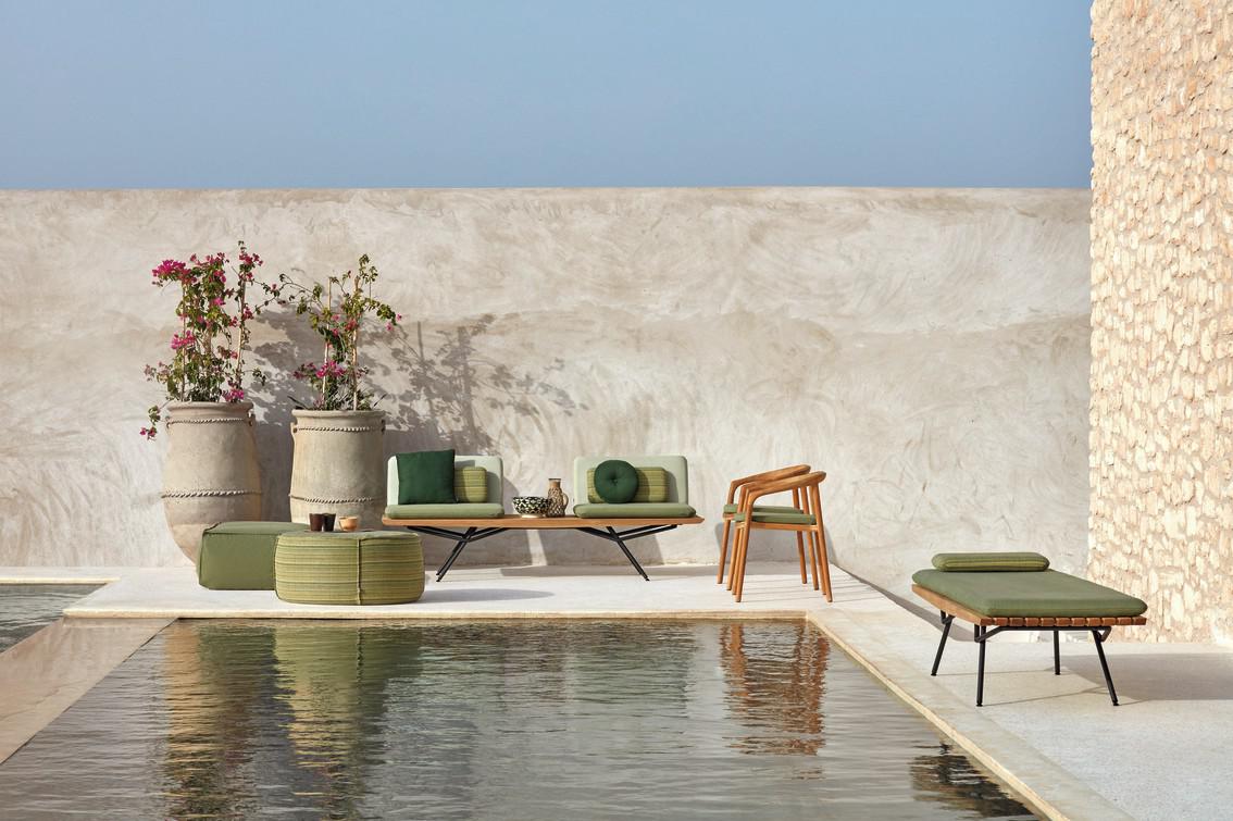 Диван модульный 2-х мест. лава iroko 130 Manutti San MNST852 - Вид №5