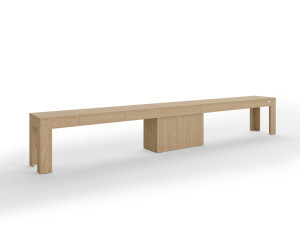 Выдвижная скамья из дуба