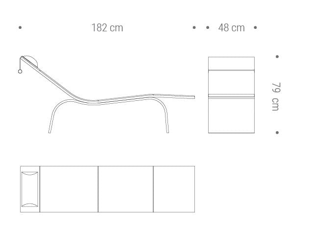 Шезлонг из березовой фанеры Bottega Ghianda замечательная коллекция 2024 ARCH-00124824 - Вид №5