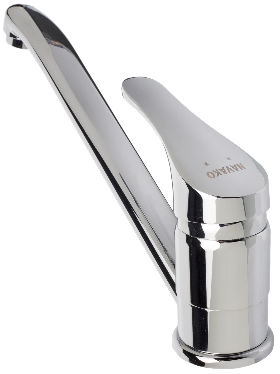 Смеситель для кухни Navako Gleam хром NAVAKO 14002 - Вид №1
