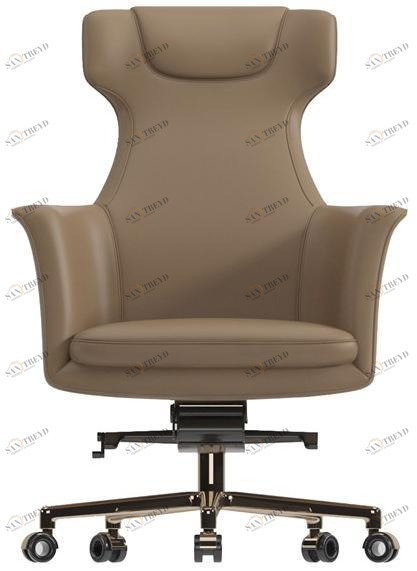 Reiggi Кожаное вращающееся кресло для офиса Hugo Rc351