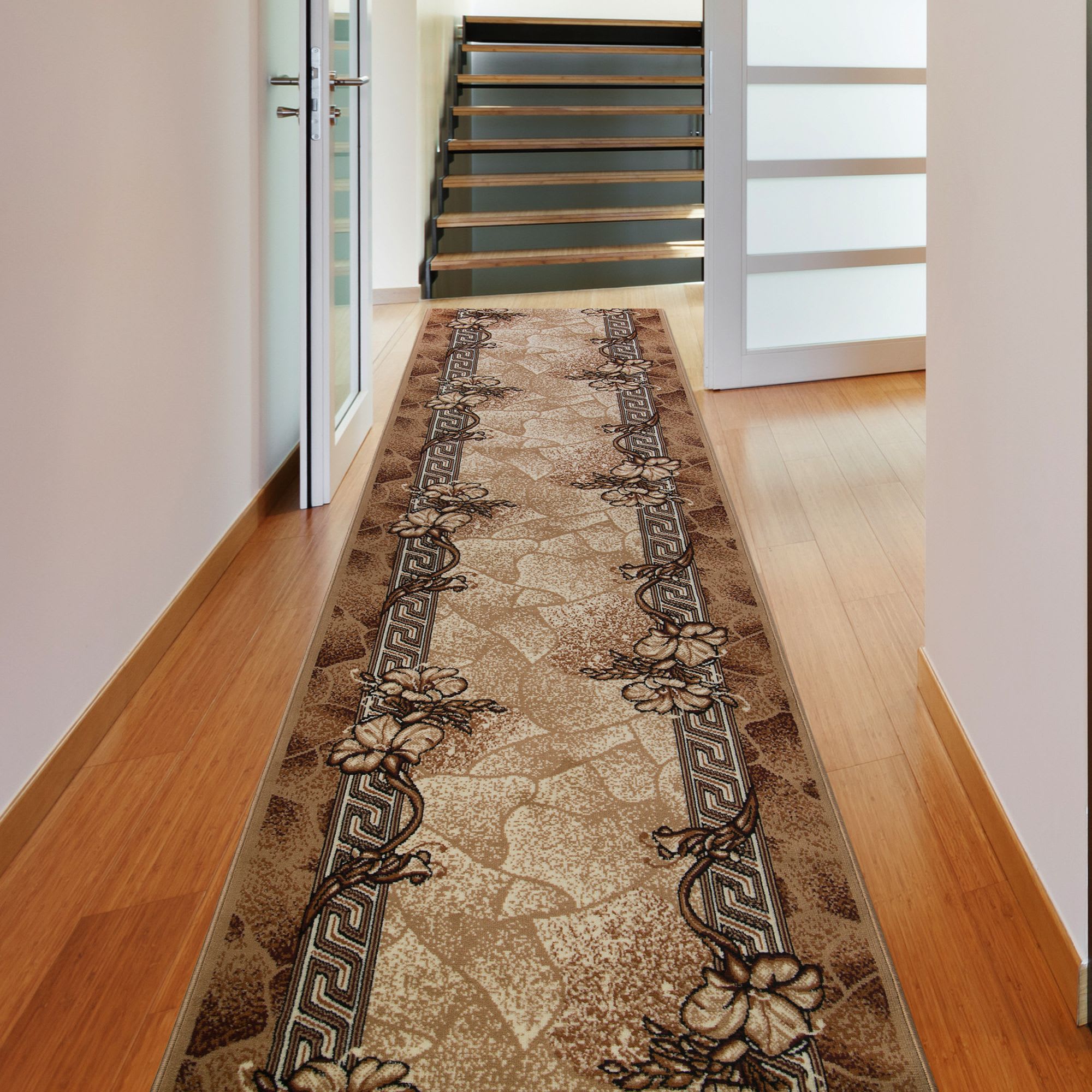 13093082 Дорожка ковровая «Лайла де Люкс 50005-22» полипропилен 1 м цвет бежевый Santreyd  - Вид №3