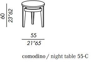 Meridiani Деревянная тумбочка с ящиками Stewart sun-id-1486387 - Вид №2