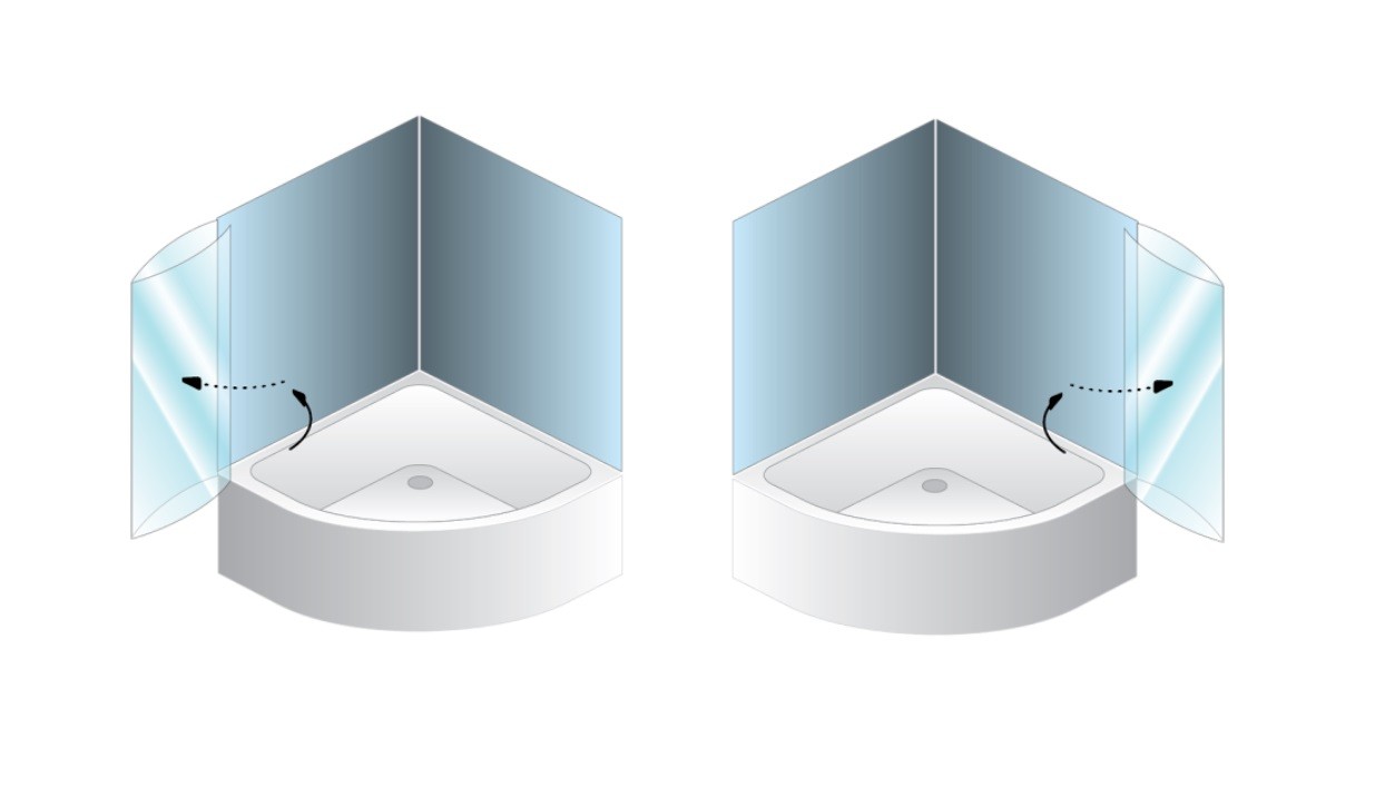 01085 Душевое ограждения на борт вынны Kolpa-San Словения  - Вид №2