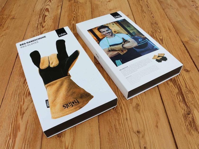 höfats Огнестойкие перчатки для барбекю из кожи и кевлара  030301  - Вид №3