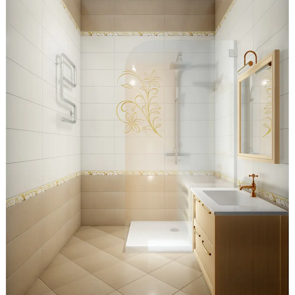 Плитка напольная Kerabel Милан 34.5x34.5 см 1.9 м² цвет бежевый 82903582 STLM-2151286  - Вид №4