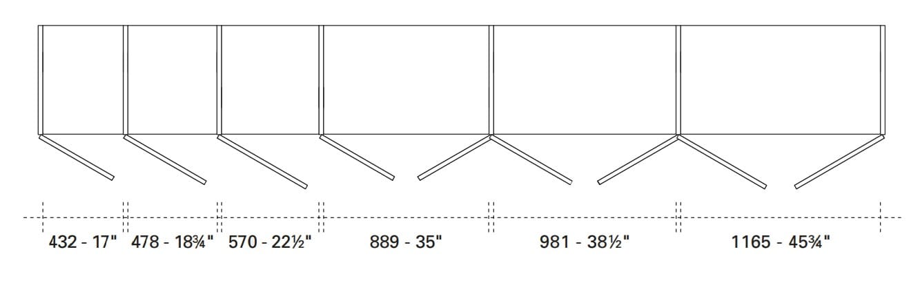Шкаф на заказ Lema шкаф на сантиметр-качели ARCH-00086557 - Вид №2