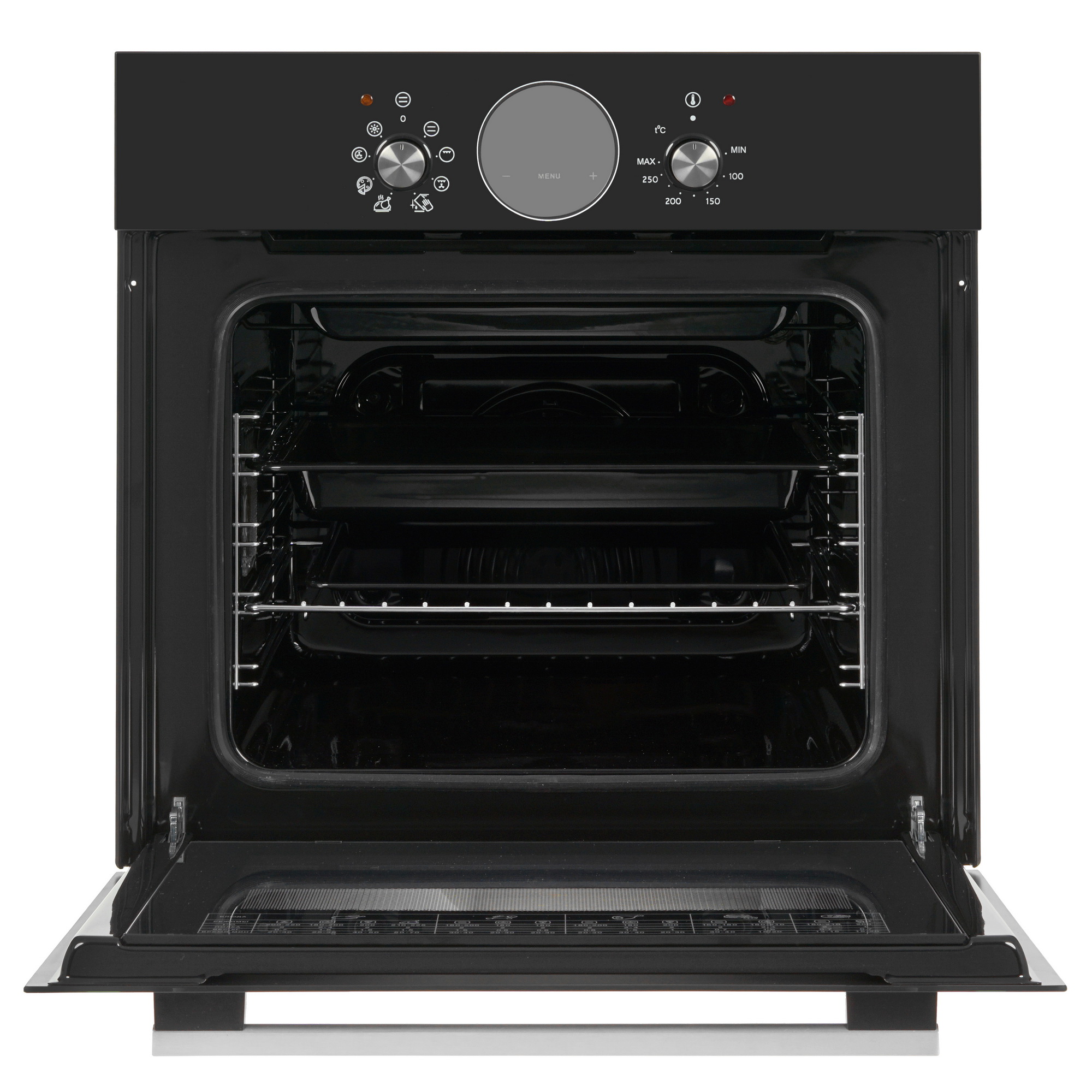 9901502 Электрический духовой шкаф Gefest ЭДВ ДА 602-02 РА черный STDN-0112850 - Вид №6