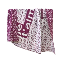 Плед AMOUR APERO ДИЗАЙНЕРСКИЕ, ЦВЕТЫ 010362 Бордовый