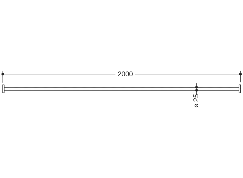 900.34.40360 Карниз HEWI System 900 - Вид №9