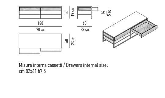 Консоль Minotti Calder Bronze ARCH-00129360 - Вид №5