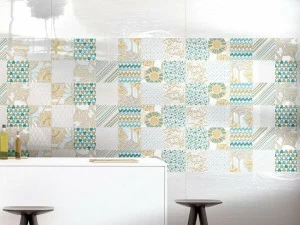 CERAMICHE BRENNERO Настенная керамическая плитка для дома с эффектом энкаустики Acqua mediterranea