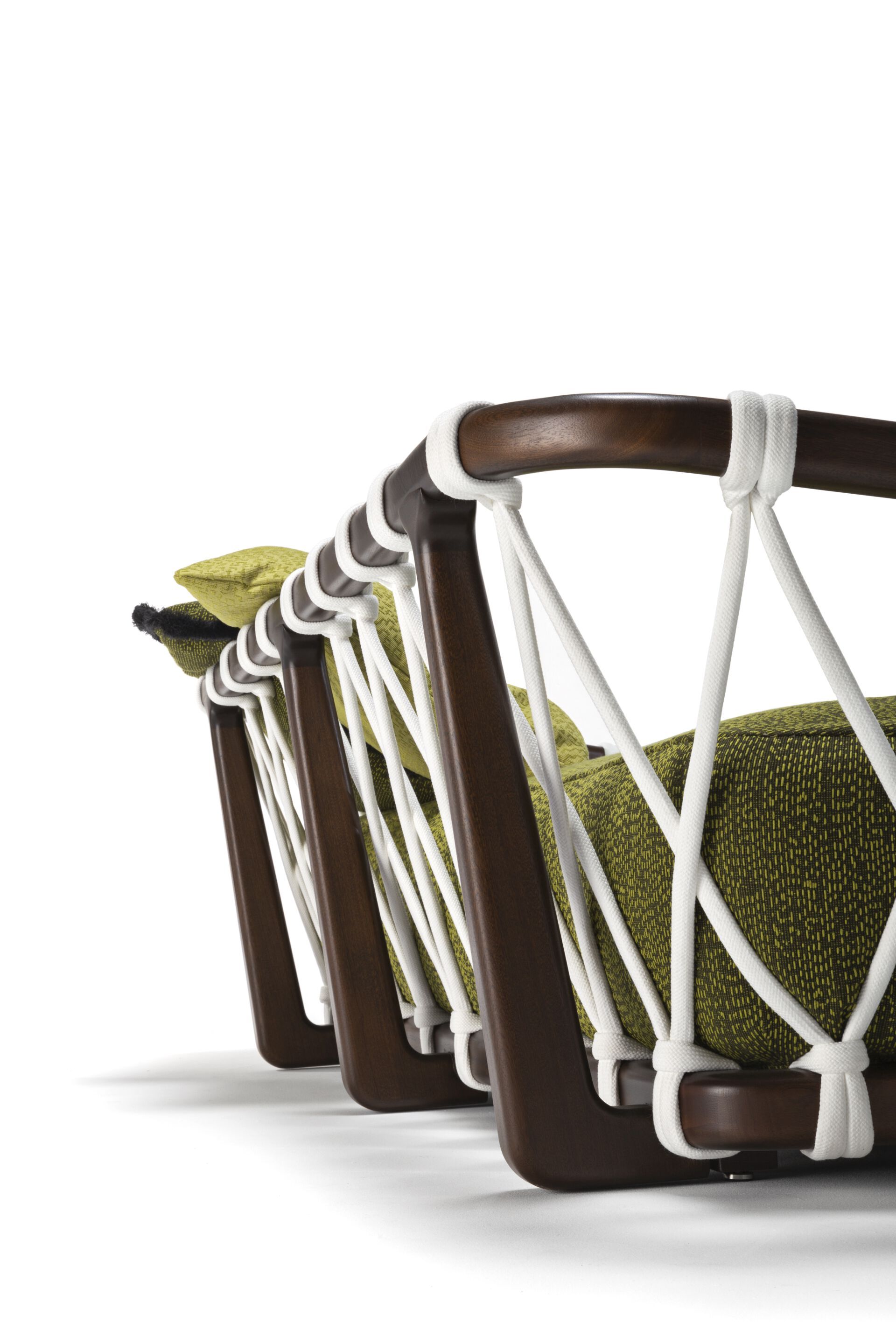 3-местный диван из красного дерева и ткани Exteta Sunset ARCH-00119067 - Вид №10