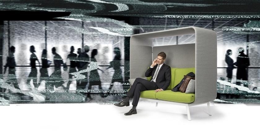 Ares Line Акустическая офисная будка из ткани Privèe sun-id-1376913 - Вид №2