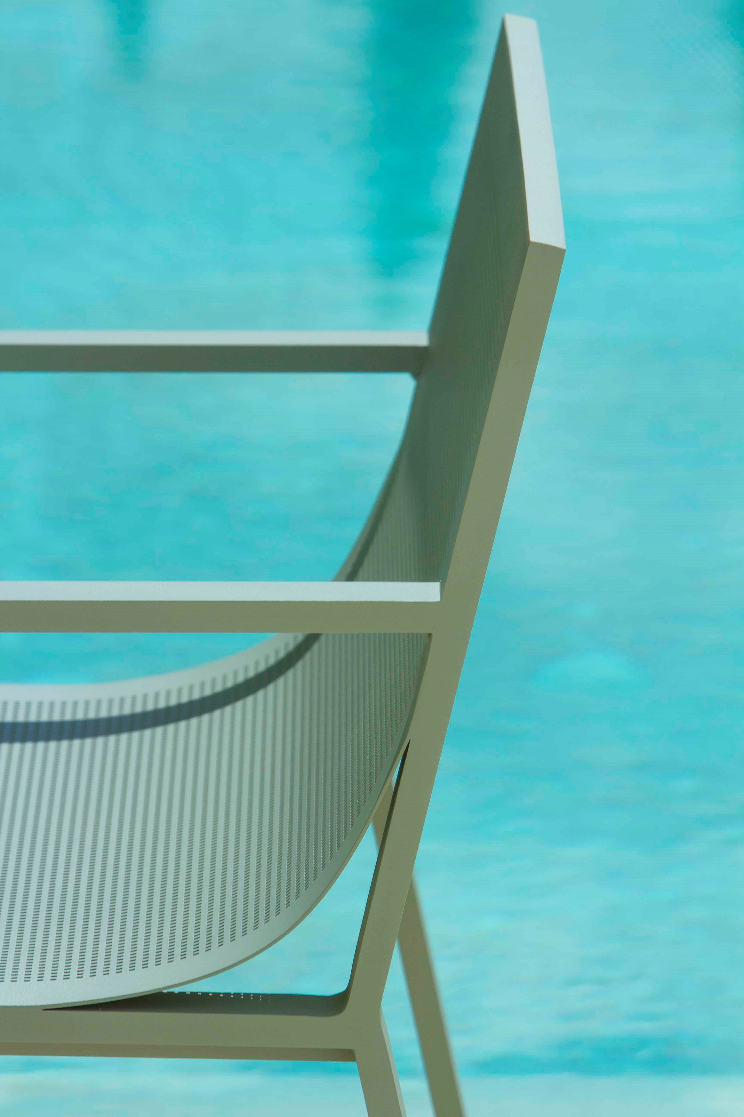 Стул для сада с алюминиевым покрытием GANDIABLASCO Blau ARCH-00089943 - Вид №10