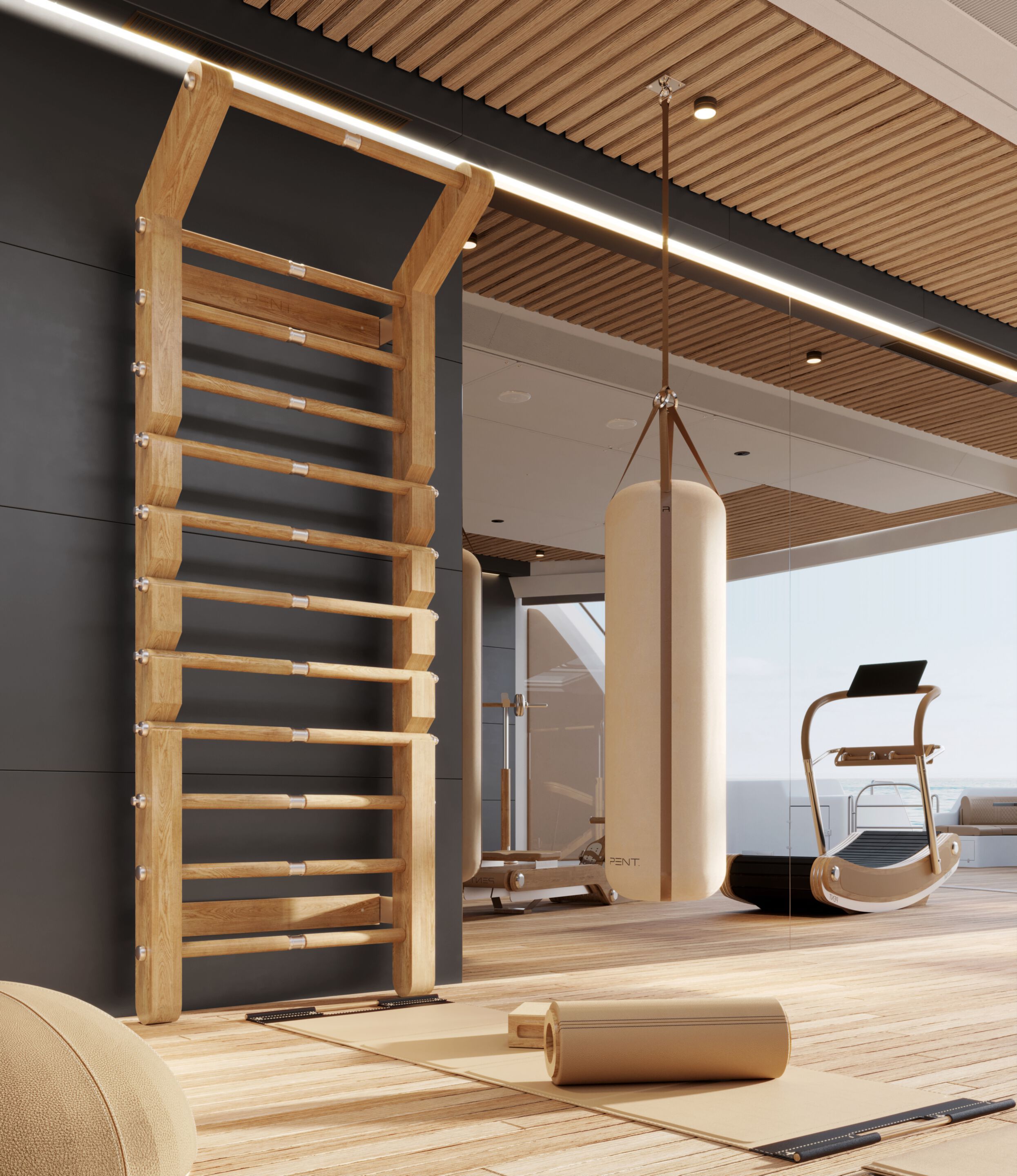 Деревянный фитнес - бар PENT SCALA ADVANCE ARCH-00079983 - Вид №3