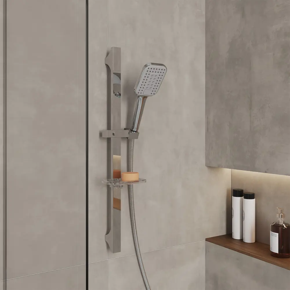 Milardo Ideal Spa - прямоугольная лейка для душа с 3 режимами подачи воды 89349129 STLM-1374012 - Вид №8