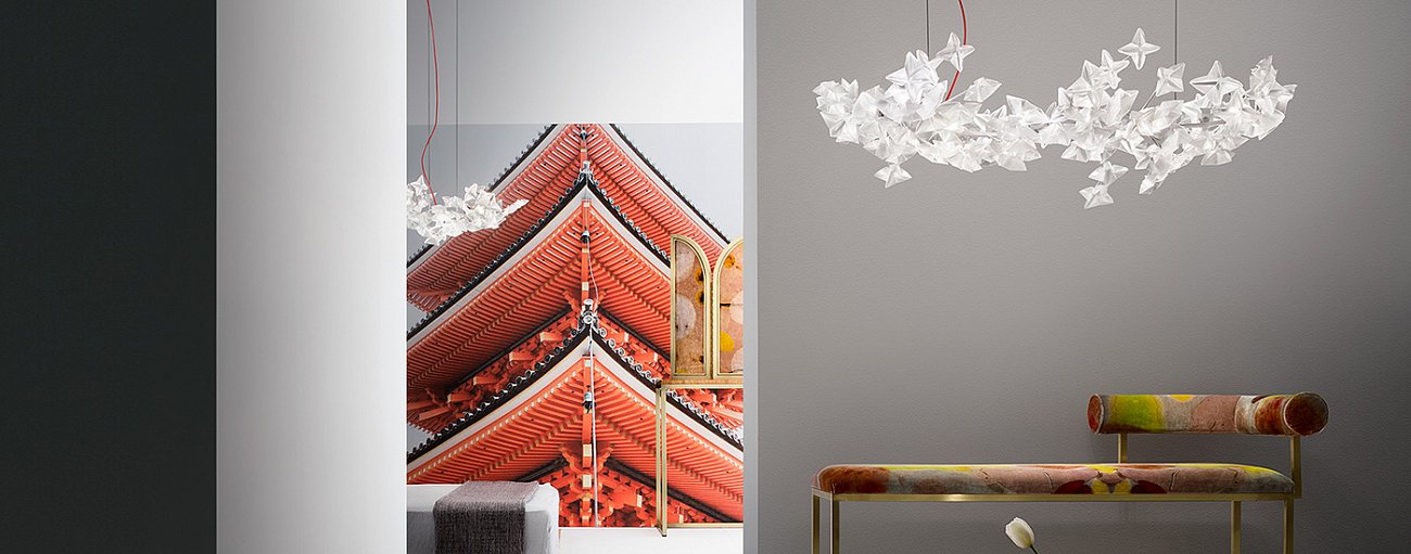 Подвесной светильник Hanami Large Prisma от Slamp HAN78SOS0003LE000 SLAMP ДИЗАЙНЕРСКИЕ 243611 Прозрачный  - Вид №2