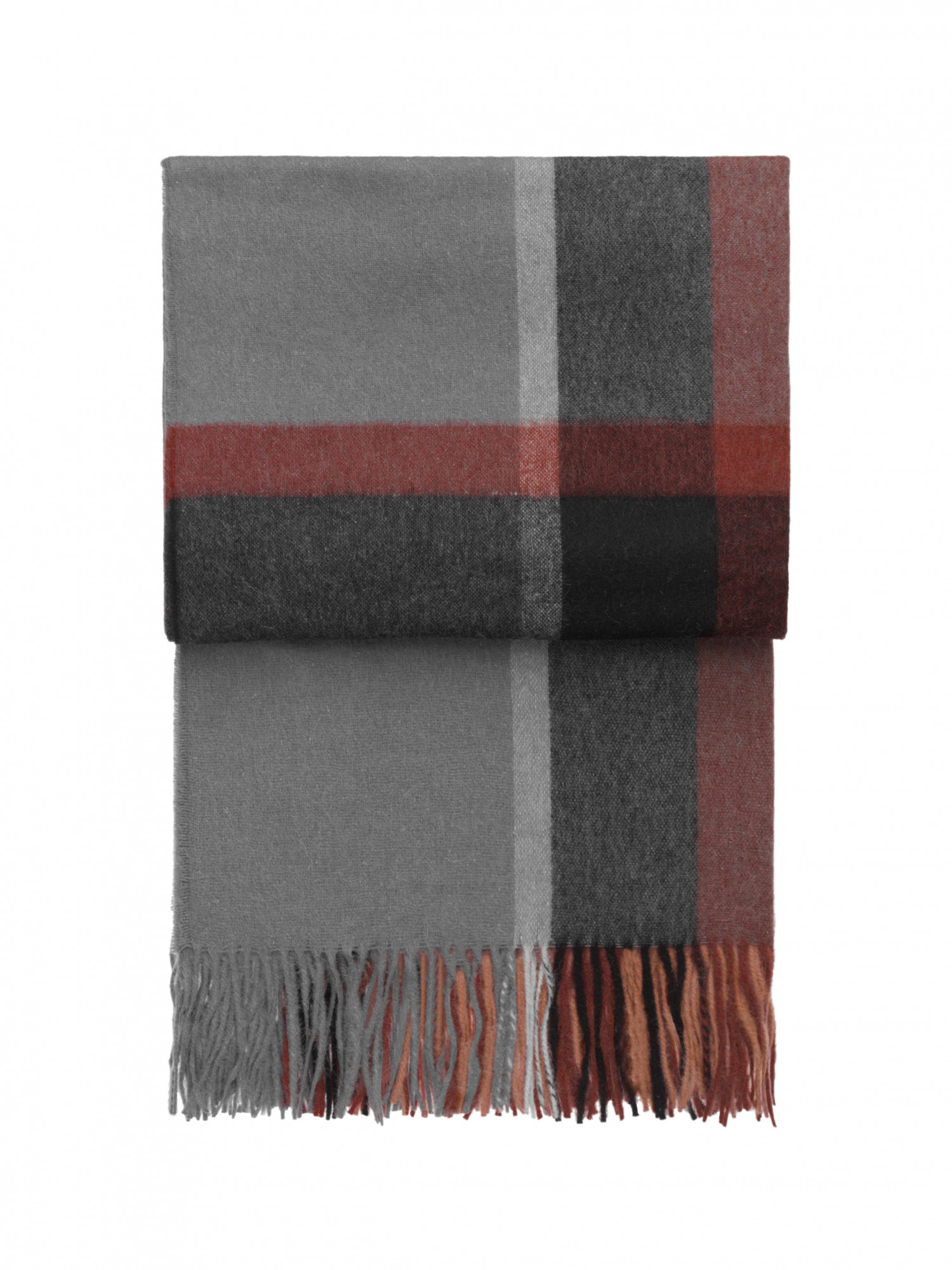 ELV-7065 Плед 130/200 , 50% альпака + 40% овечья шерсть + 10% микрофибра, 560 гр ELVANG Santreyd 