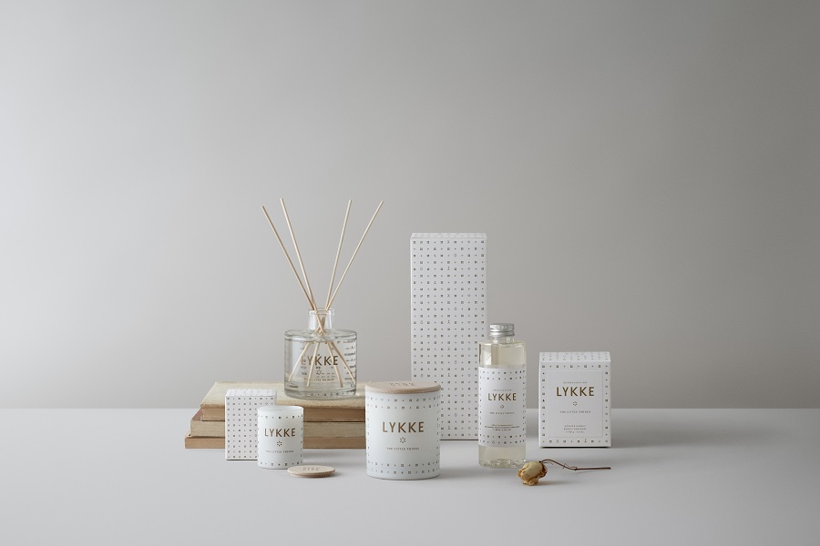 Свеча ароматическая LYKKE с крышкой, 55 г S K A N D I N A V I S K SK1319 - Вид №1