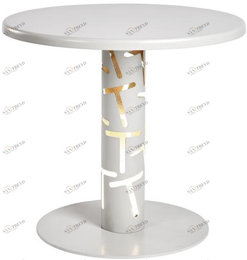 CaStil Круглый журнальный столик из металла Thau Thau s