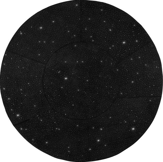 Italy Dream Design Однотонный круглый коврик из конопли sun-id-1365931 - Вид №1