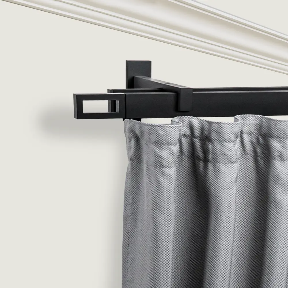 Профиль для карниза Хайтек 160 см алюминий цвет черный ARTTEX STLM-2046141 - Вид №5