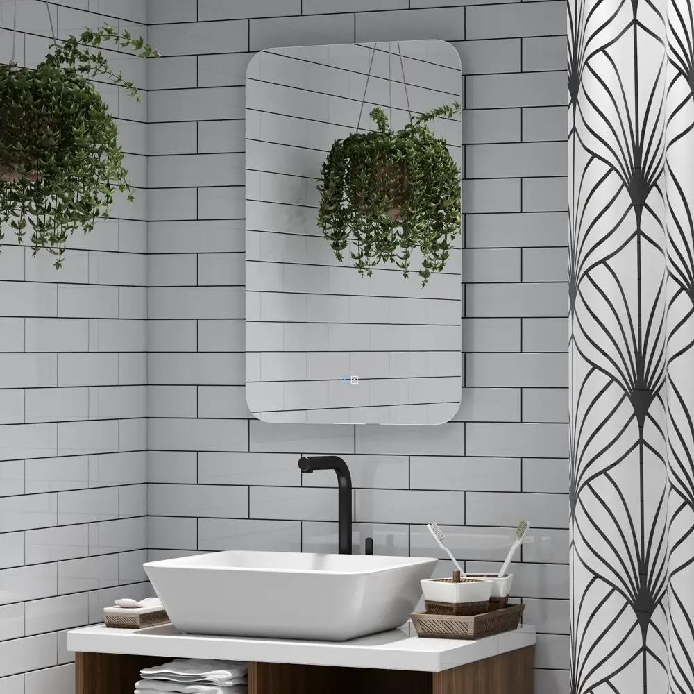Зеркало Santreyd Vicenza LED с антизапотеванием и сенсорным управлением 83994236 STLM-0045983 - Вид №9