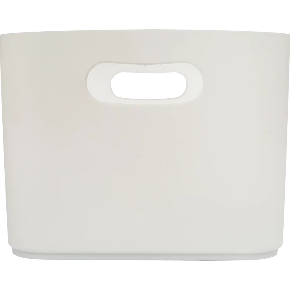 Корзина Flowers Pattern 15.7x12.1x11.5 см пластик цвет белый BEROSSI STLM-2171690 - Вид №2