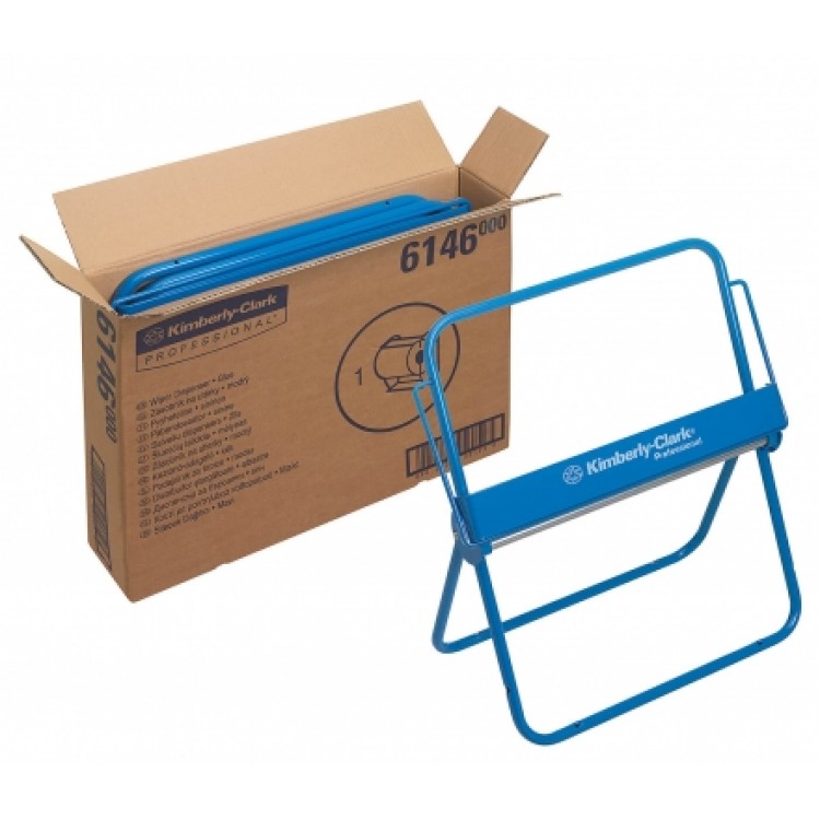 6146 Kimberly Clark Диспенсер настольный/настенный для протирочного материала в рулонах Kimberly Clark Professional 6146 синий  - Вид №2