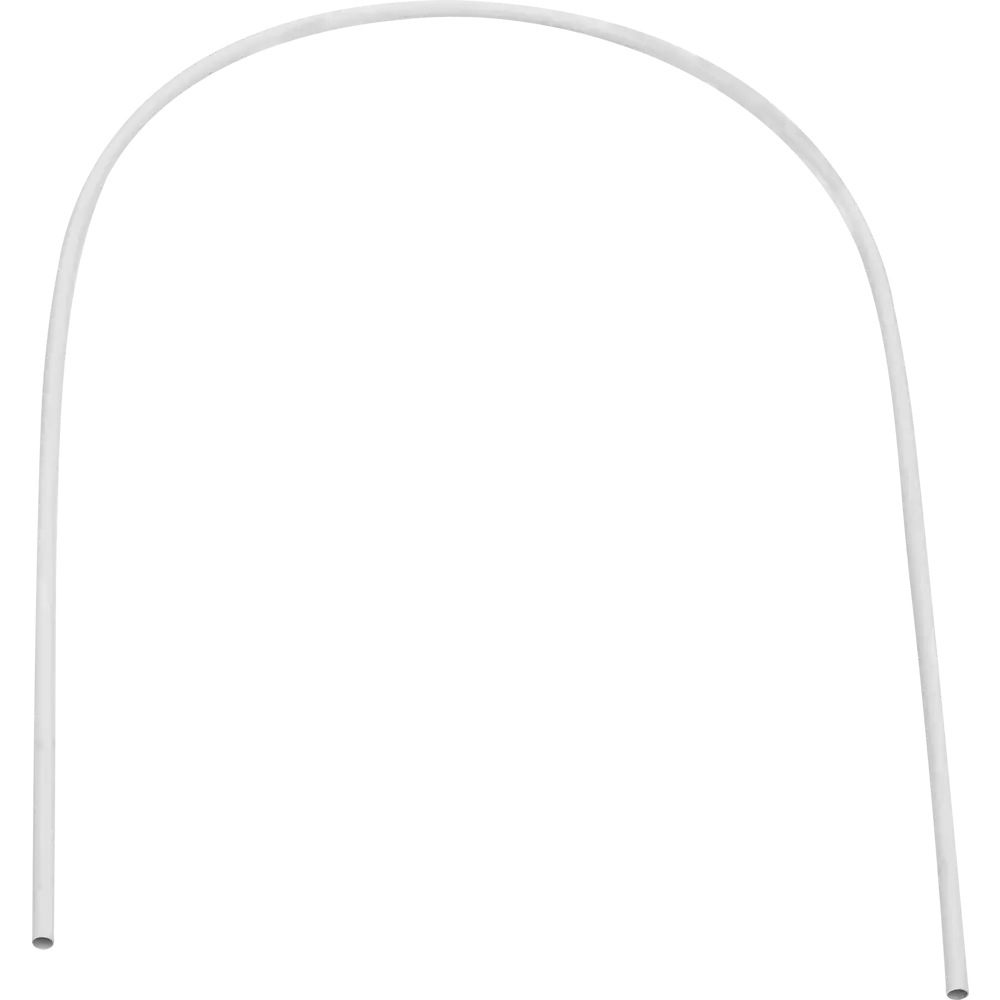 Дуга для парника 90х126 см, d20 мм, пластик, цвет белый PALISAD STLM-2011553