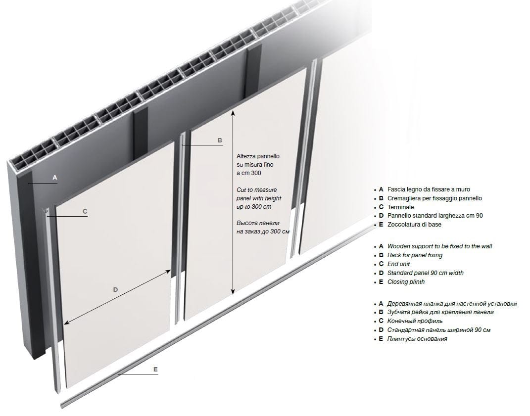 Обшивка из кожи Longhi Aluminiun Chic – Двери ARCH-00081284 - Вид №5