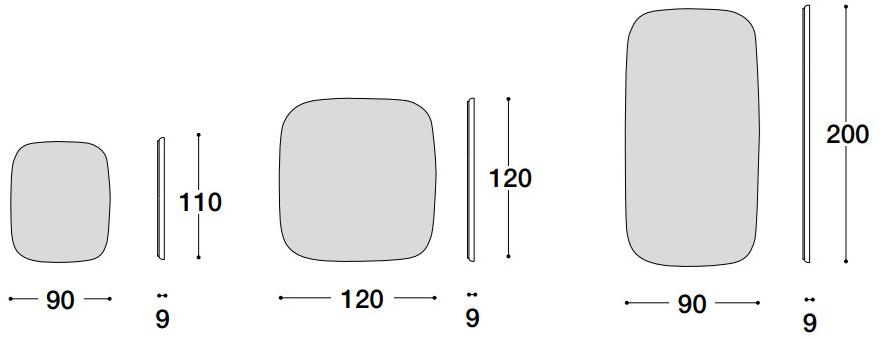 VOLPI Настенное зеркало Luigi volpi Lv-51005.r/.q/52003 - Вид №2