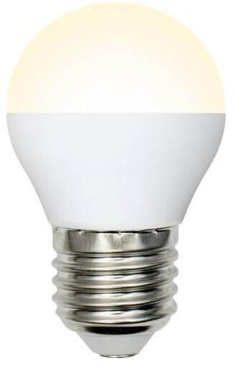LED-G45-7W/WW/E27/FR/NR Лампа светодиодная E27 7W 3000K матовая UL-00003823 Volpe LED-G45