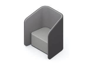 Акустический офисный остров с одним сиденьем