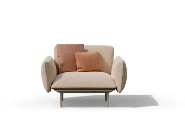 Мягкое кресло с подлокотниками TRIBÙ Senja ARCH-00118249