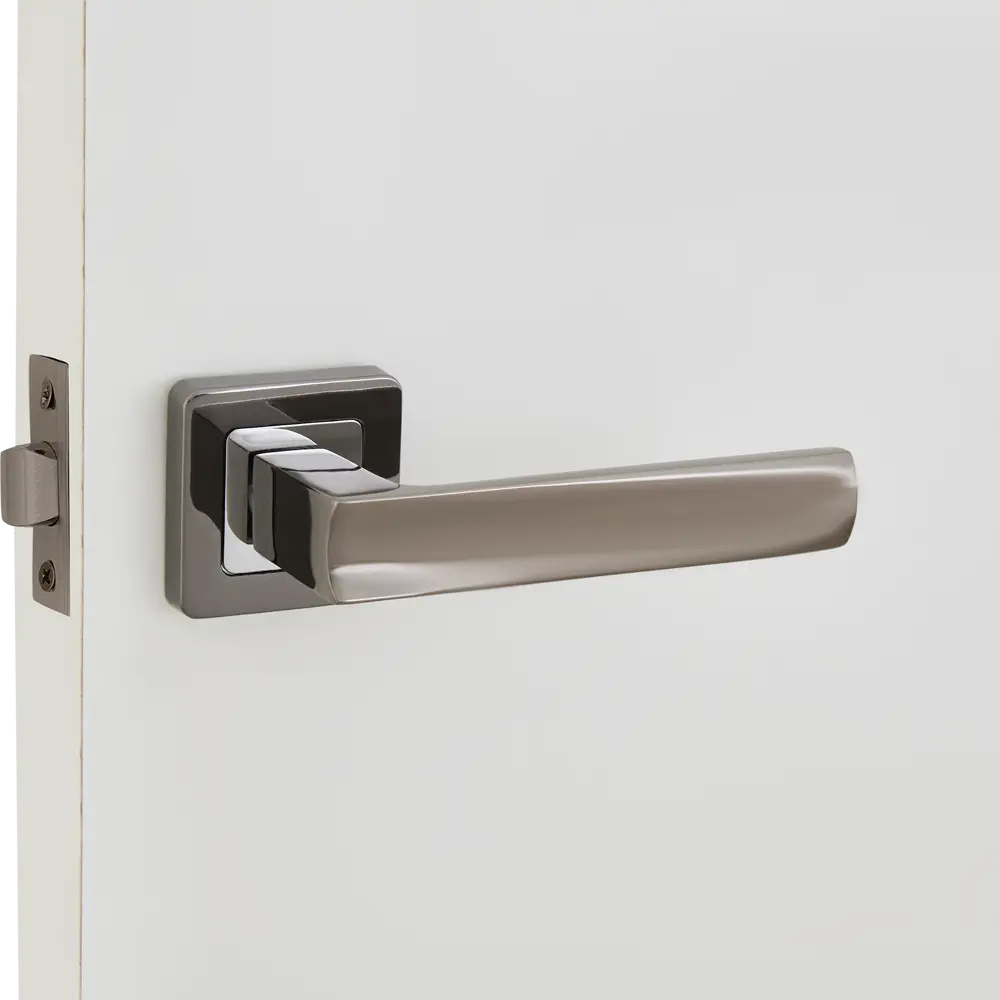 Дверные ручки AL 152 F комплект цвет графит 85224944 STLM-2182962 Santreyd  - Вид №4
