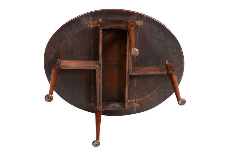 SOR27523 Приставной столик из красного дерева с подкладкой для ног ijlbrown  - Вид №4