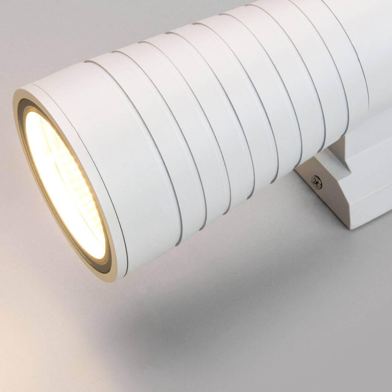 Уличный спот светодиодный настенный белый Techno LED 4690389138638 ELEKTROSTANDARD ФАКЕЛ 00-3898318 Белый  - Вид №3