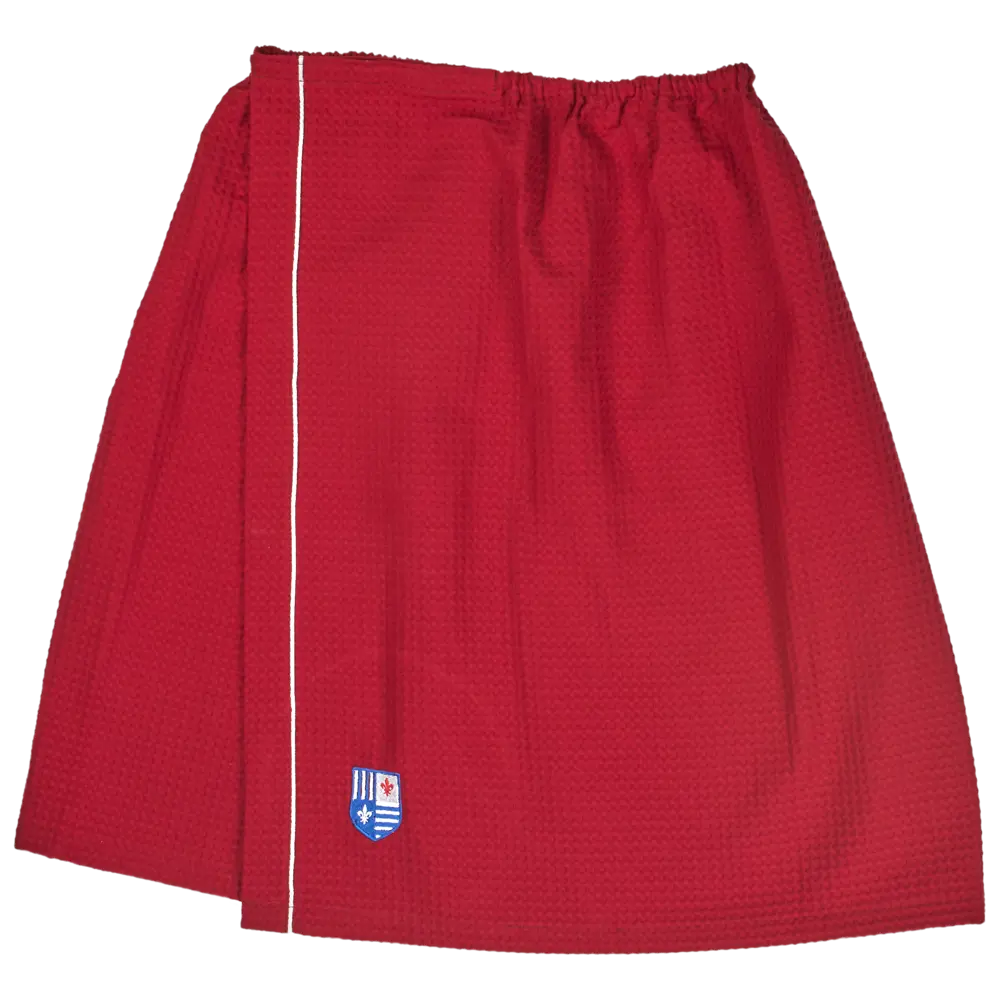 Килт для сауны Sport 180x75 см цвет красный ДОКТОР БАНЯ STLM-2097448