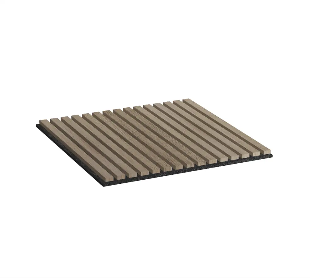 91505341 Акустическая декоративная панель Wood App Cube Дуб Сонома светлый 600x600x22мм 1.44 м² 4шт STLM-1014336